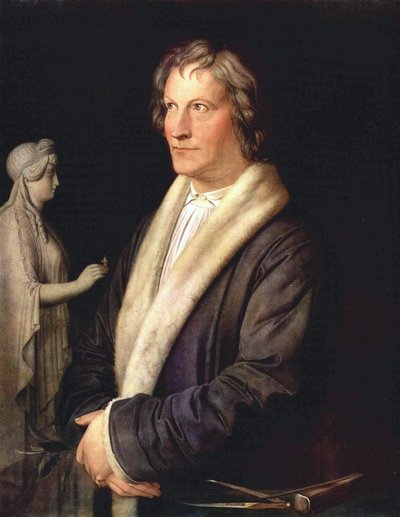 Portrait of the Danish Sculptor Bertel Thorvaldsen by Carl Joseph Begas